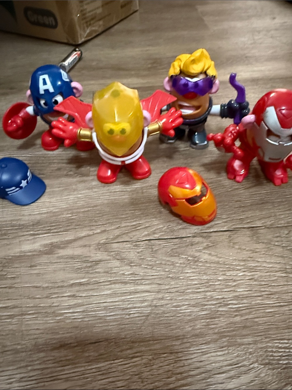 Playskool Marvel Superhero Potato Head Figures set of 4